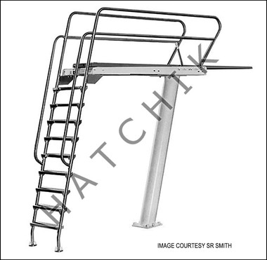 H1170 TOWER-CANTILEVER THREE METER SWAN  CAT-3M-203H  REAR MOUNT