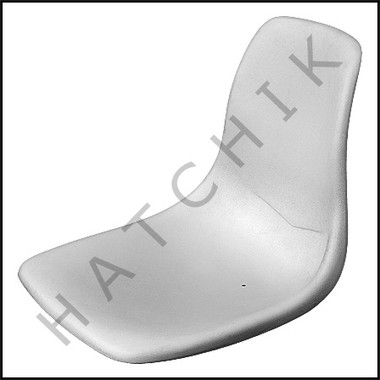 H1205 LIFE GUARD - SEAT ONLY WHITE SR SMITH 8-609 (SQ 2800-31)