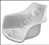 H1216 S.R.SMITH 8-610  LIFEGUARD ARM CHAIR ONLY   WHITE
