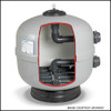 H4081 HAYWARD HCF363 36" COMM SAND FILTR FIBERGLASS 3" FLANGED CONNECTIONS
