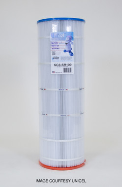 H5038 REPL.CARTRIDGE SC3-SR100 100 SQFT. FITS: STA-RITE POSI-FLO TX100 & PTM100 FILTERS (P/N WC108-58S2X)