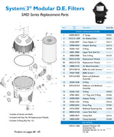 H6188 STA-RITE S7MD72 MOD MEDIA D.E. FILTER 72 SQ.FT.   NO VALVE