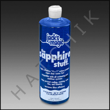 A6705 JACK'S MAGIC "SAPPHIRE" 4X1 CLARIF 1QT BOTTLES