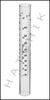 H7076 F & P 621A179U01 SCALE TUBE FOR 1-1/2" TO 3" FLOW METER