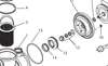 H8354 JACUZZI 47-0228-68-R UNION ADAPTER O-RING