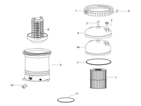 H8377 JACUZZI #42-2927-06-R O-RING FOR ST27/ST33 FILTER