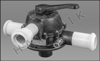 H9297 JACUZZI 15VK-27/33 DIAL VALVE FOR ST-27/ST-33 TANK - 1 1/2