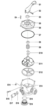 H9865 PRAHER E-7-S2 COVER O-RING FOR 2IN MULTIPORT VALVE