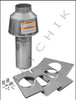 J1122 LAARS D-178 6" DRAFT HOOD 175