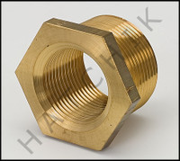 J1266 PARTS EXPRESS 20-3022 BRASS ADAPTER 1-1/4" X 1