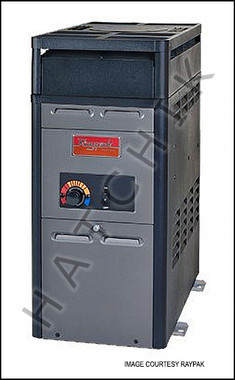 J1450 RAYPAK P-R106A-AN-C ELEC.IGN. NAT. ANALOG CONTROL HEATER -NATURAL GAS