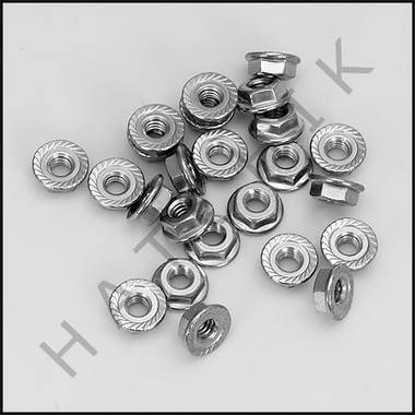 J1633 RAYPAK 008259F FLANGE NUT KIT FOR HDR.TO HT. EXCH. NEW STYLE