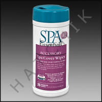 A7521 SPA ESSENTIALS COVER WIPES 6/CS SPA COVER WIPES (6/CS) 30245