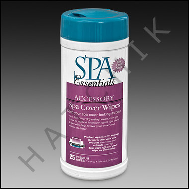 A7521 SPA ESSENTIALS COVER WIPES 6/CS SPA COVER WIPES (6/CS) 30245
