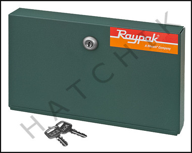 J1990 RAYPACK 005198 POOLSTAT COVER/LOCK THERMOSTAT LOCK BOXR185-R405-KIT