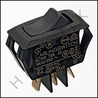 J4472 MINIMAX PLUS #470186 SWITCH ROCKER DOUBLE POLE & THROW