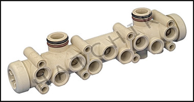 J4543 PENTAIR#472363 IN/OUT TOP SUB HEADER FOR MINI.NT TSI(PLASTIC