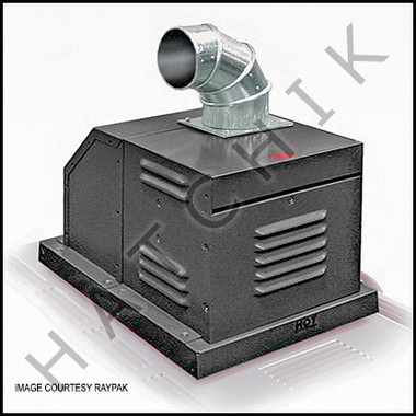 J5020 RAYPAK 009832 D-2 POWER VENT FOR 206/267 HEATERS NEW MODELS