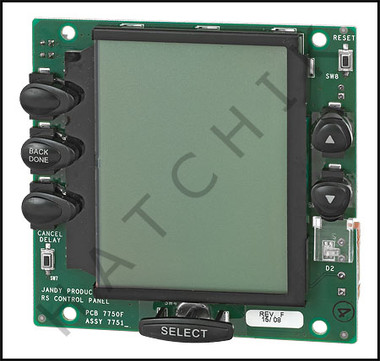 J5930 JANDY #R0550800 PCB SUB ASSEMBLY W/BLACK BUTTONS & LCD