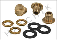 J6454 LAARS R0383200 BRASS STUD KIT FOR HI-LIMITS ON LX HEATERS