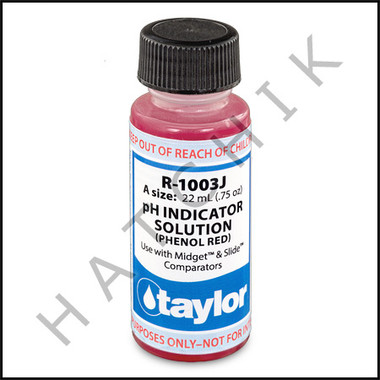 B1134 TAYLOR 3/4oz PHENOL RED TEST REAGENT             R-1003J-A