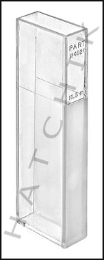 B1142 TAYLOR LUCITE CELL FOR 1275 11.5 ML - 523         #4024