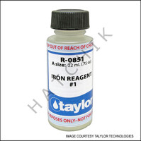 B1197 TAYLOR 3/4oz #1 IRON REAGENT R-0851-A