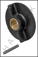 K3202 POWER VAC #029-D- NUT AND PIN FOR FOR PROPELLER