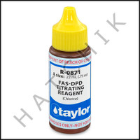 B1273 TAYLOR R-0871-A 3/4oz FAS-DPD TITRATING REAGENT (CHLORINE)