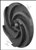 K4520 PAC-FAB #353049  IMPELLER FOR 2 HP UP RATED 590/700