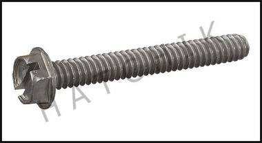K4596 PAC FAB #354541  SCREW SLOTTED HEX HEX