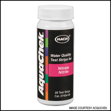 B1406 AQUACHEK PINK NITRATE STRIPS 25 STRIPS/ BOTTLE