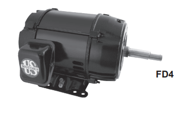 K4736 PENTAIR EQ REPL MOTOR 5HP/3PH/208- 230/460V EQ SERIES MOTOR 182JMZ FR