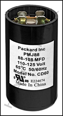 K5198 CAPACITOR  115V  #88-108uF   START #86 START CAPACITOR