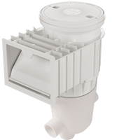 L1026 WATERWAY RENEGADE VENTURI IN- GROUND SKIMMER 2SOCKET COLOR:WHITE