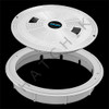 L1093 SWIMQUIP #08650-0169 LID AND GROUT RING KIT, WHITE