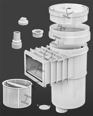 L1928 HAYWARD SP1082RC SKIMMER  2" ROUND LID