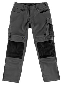 Fantastic Quality Work Trouser in Anthracite/Black
