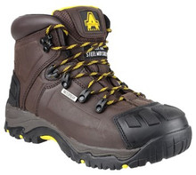 Amblers FS39 Waterproof Safety Boot - Brown