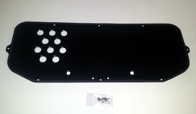 for 2002-2007 Subaru WRX STI FXT with FMIC Aluminum Scoop Delete Plate