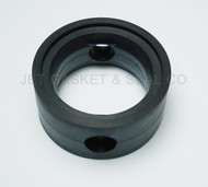 Brewery Gaskets L-Style Butterfly Valve Seat 1-1/2" Black EPDM DN38