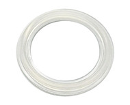100/pack 1.5" Clear Silicone Tri-Clamp Gasket Translucent 