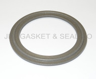 6" Grey PTFE Stainless Mix Metal Detectable Tri-Clamp Gasket