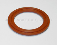 2.5" Red Silicone Tri-Clamp Gasket
