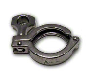 TRI-CLOVER 304 STAINLESS CLAMP 2" TC STYLE