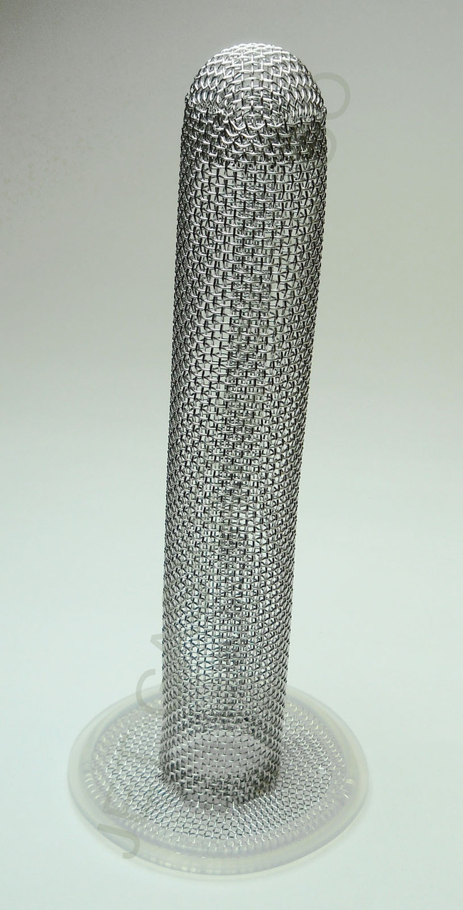 1.5" Tri Clamp Sock Screen Gasket Platinum Silicone 10 Mesh 6