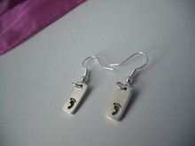 Sterling Silver Footprints