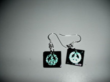 Peace Symbol Earrings