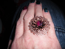Ring -  another copper flower