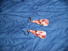 Cloisonee Teardrop -- Orange
